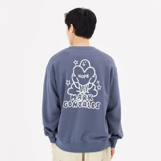 【Mark Gonzales官方旗艦】男女同款 HOPE 小天使大學T-紫色