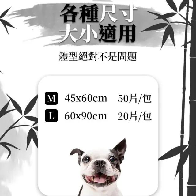 【美國BV Pets】強力吸水除臭 竹炭寵物尿布墊-8包(寵物尿墊/尿布/尿片/犬貓適用)