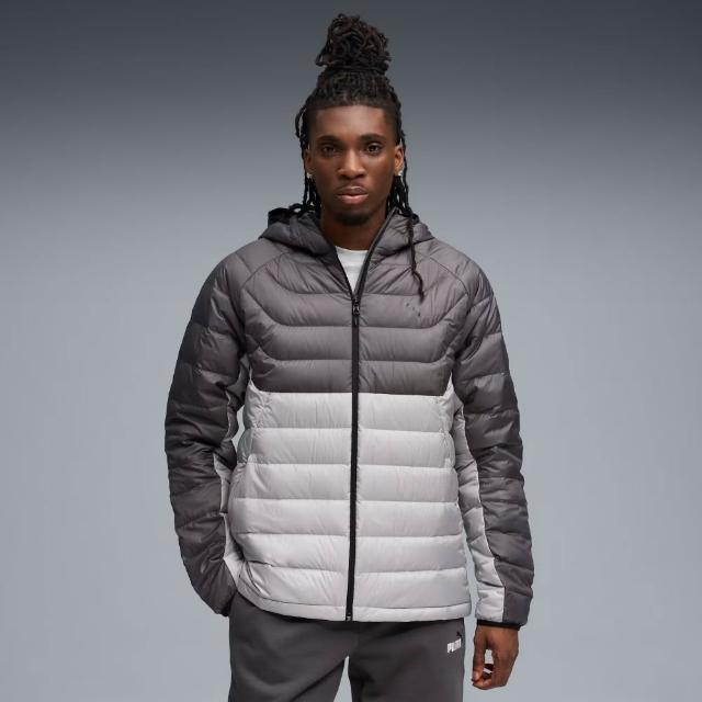 【PUMA】外套 男 羽絨外套 歐規PackLITE 灰白 68522163