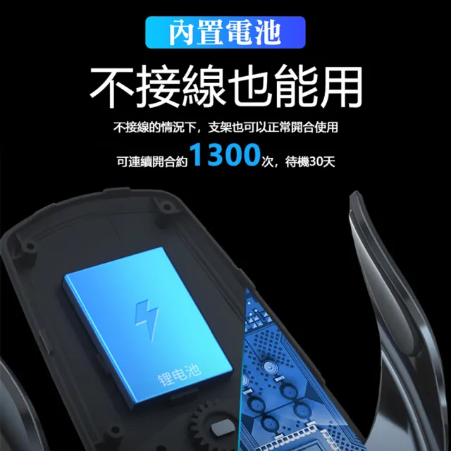 【YORI優里】車用無線充電支架(汽車手機支架 15W快充 鋼化玻璃 出風口支架 導航支架)
