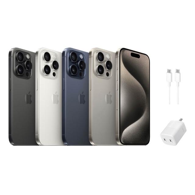 【Apple】A+ 級福利品 iPhone 15 Pro 256G 6.1吋(45W快充組)