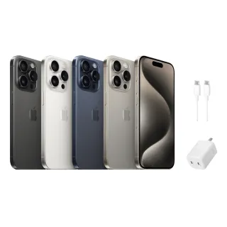 【Apple】A+ 級福利品 iPhone 15 Pro Max 256G 6.7吋(45W快充組)