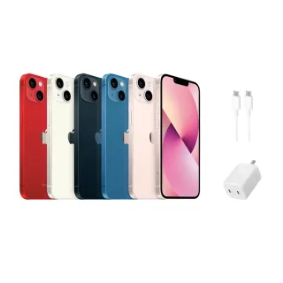 【Apple】A+ 級福利品 iPhone 13 128G 6.1吋(電池健康度100%+充電組)