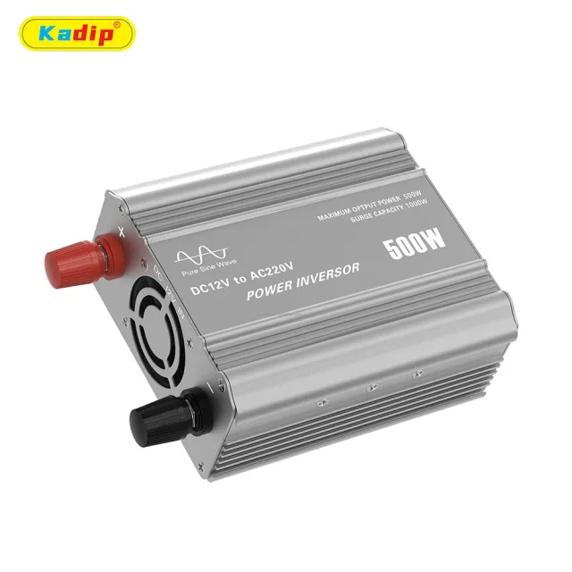 【Kadip】逆變器 500W純正弦波 12V轉110V(足功率 QC3.0快充 五重保護 帶顯示)