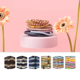 【L. ERICKSON 官方旗艦】細版 彈力髮圈 12入 系列(多款任選)