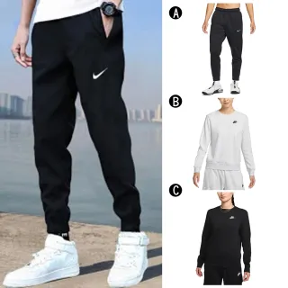 【NIKE 耐吉】運動長褲 圓領長袖T恤 AS M NK TF PANT TAPER 男女 A-DQ5406010 B-DQ5474051 精選三款