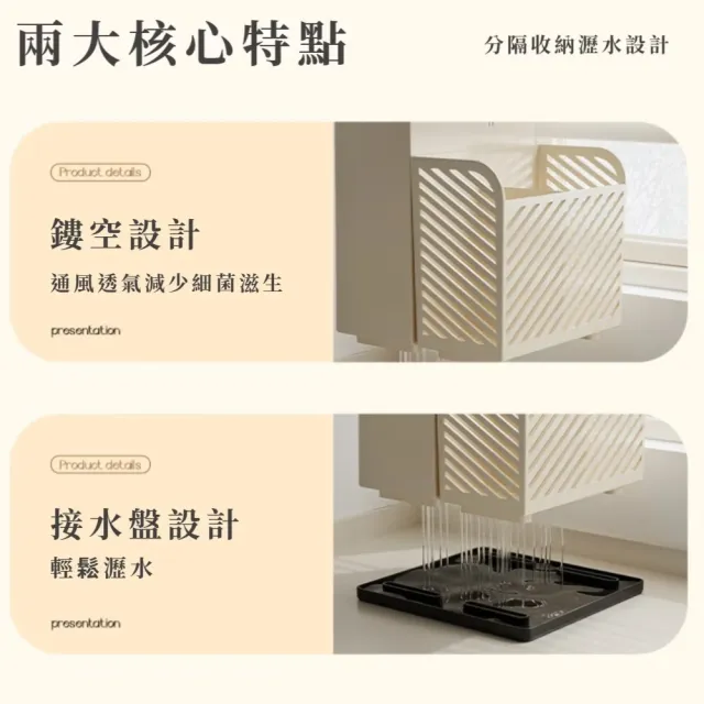 多功能刀具餐具收納架(菜刀架 筷子架 菜刀 瀝水架 刀子 收納架 廚房 餐廳 廚具 置物架)