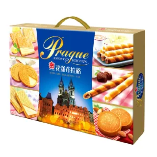 【義美】義美花漾布拉格綜合西點禮盒(448.6g)