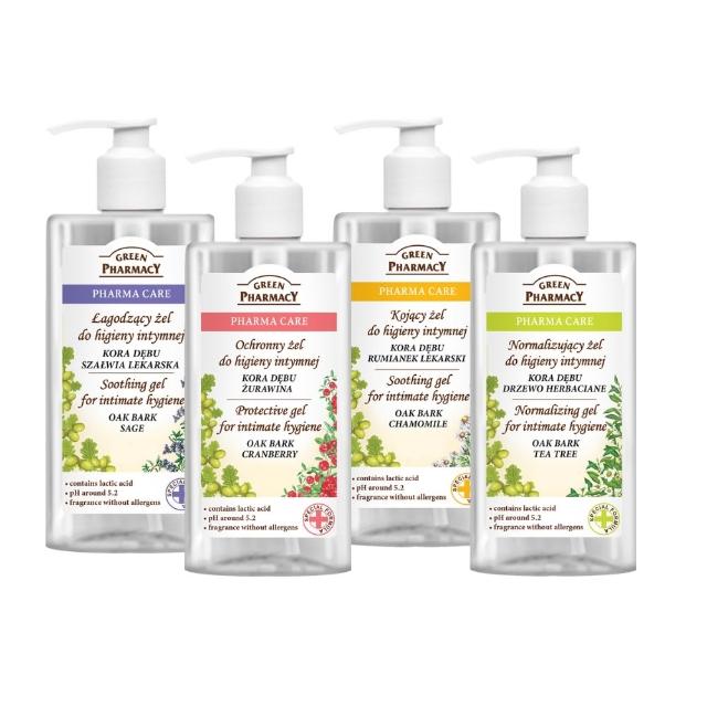 【Green Pharmacy】經典私密潔膚露300ml(蔓越莓/洋甘菊/鼠尾草/茶樹)
