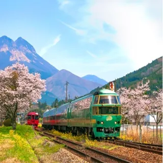 【喜鴻假期】★福岡鐵道海陸空５日★由布院之森鐵道、柳川搖船、九重夢吊橋、湯布院、螃蟹吃到飽