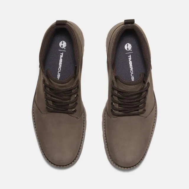 【Timberland】男款棕色休閒防水中筒靴(A69TWEM5)