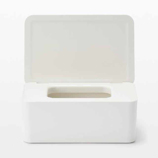 【MUJI 無印良品】聚丙烯濕紙巾盒 約寬19x深12x高7cm
