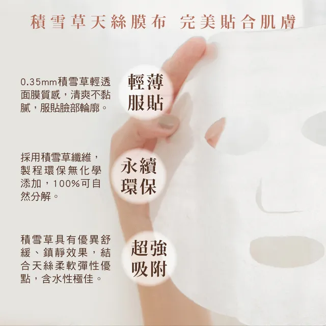 【WeOrganic 唯有機】天竺葵全效修護面膜20入組(舒緩、保濕、超輕薄)