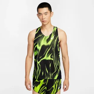 【NIKE 耐吉】背心上衣 男 AS M NK DFADV AROSFT SNGLT EE 運動 休閒 黃黑色(HV2644702)