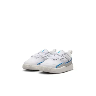 【NIKE 耐吉】運動鞋 籃球鞋 嬰幼 童鞋 JORDAN FLIGHT COURT TD 喬丹 魔鬼氈 白色(HF3331104)