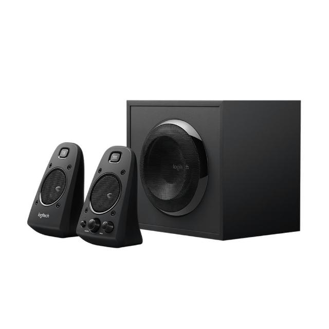  Logitech 羅技 Z623 型號 980-000409 多媒體落地型喇叭，採用前置喇叭與重低音設計，提供強勁立體聲效果。黑色系外觀，重量 7 公斤，中國製造，配件包含兩個衛星音箱、重低音音箱、3.5mm 音訊輸入線及使用者檔案。支援 110V 電源，1 年保固，無 WiFi、藍芽或防潑水功能，適閤家用娛樂，提升影音體驗。BSMI 認證 R41126，完美搭配電腦或電視。 