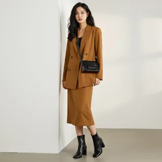 【A&L 老工匠】真皮柔軟牛皮時尚個性小方豆腐包側背/斜背包(真皮包包 經典黑)