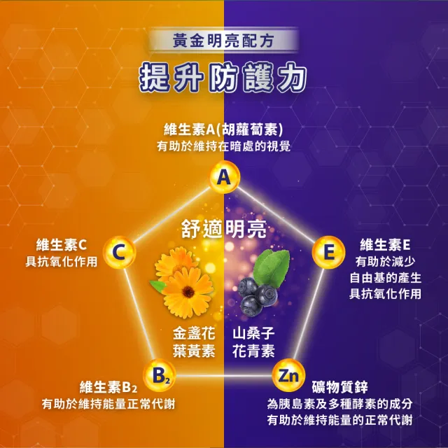 【金車補給園】金盞花萃取物葉黃素複方膠囊(2瓶共60粒)