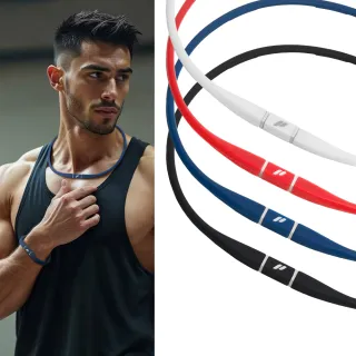 【&MORE 愛迪莫】Pulsation 脈動健康項鍊 能量項鍊 鈦鍺項鍊 項圈(游泳防水 運動用品 遠紅外線 送禮推薦)