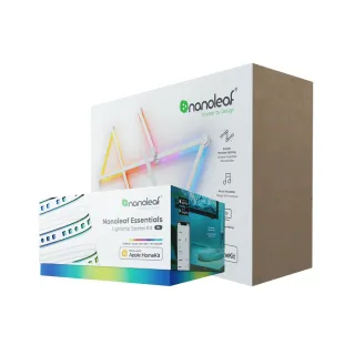 【Nanoleaf】Lines 造型組合-星座燈9條組+智能燈帶2M(RGB LED 聲控 音樂 氣氛燈 像素燈 娛樂)