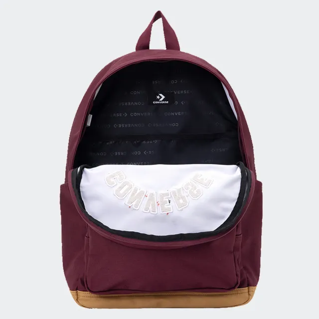 【CONVERSE】運動包 後背包 男包 女包 RETRO GO 2 BACKPACK MAROON BANNER(UA5828-RCV)