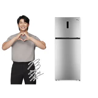 【陳傑憲代言 TECO 東元】58H快配★440公升 一級能效變頻右開雙門冰箱(R4402XS)