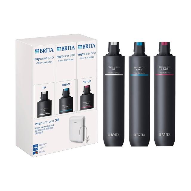 【BRITA】官方直營mypure pro X6 超濾濾芯組 SIOC-S