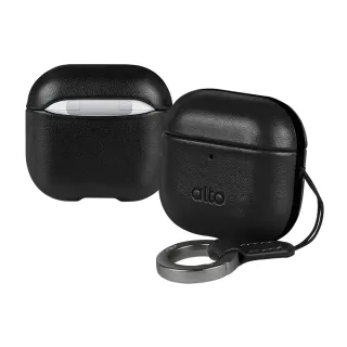 【alto 奧沰】AirPods Pro 3 皮革保護套(真皮 附掛繩 支援無線充電)