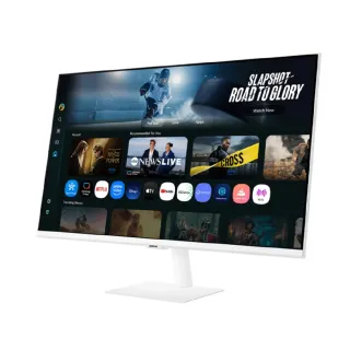 【Samsung 三星】S32FM703UC 32型 AI智慧聯網螢幕(白/影音串流/HDR10/內建喇叭/Type C/４ms/搖控器)