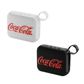 【Coca Cola】可口可樂 可掛提帶便攜式迷你小型藍芽音響 T21(Coca Cola官方直營 立體聲 藍芽 多兼容)