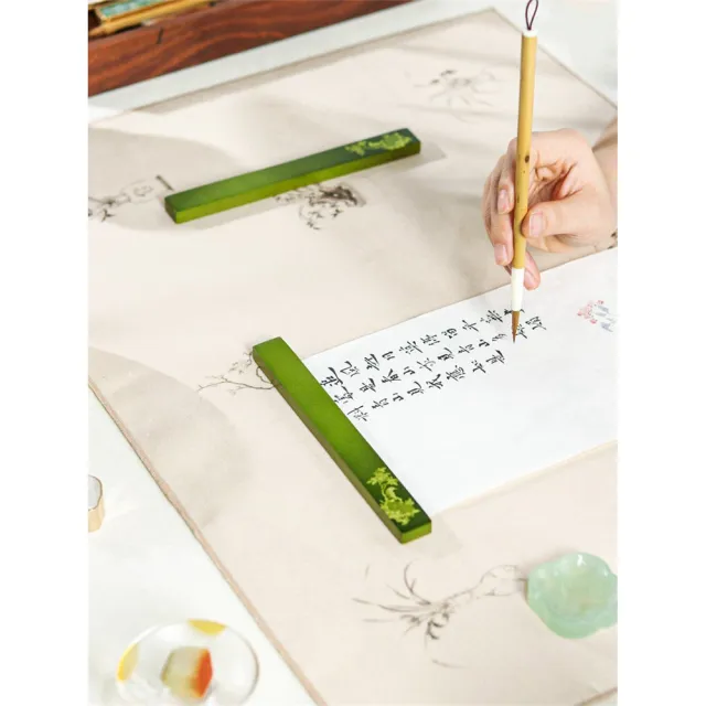 新川】書法壓紙良伴黃銅鎮紙創作更順手(實心黃銅打造吉祥字樣寓意書法