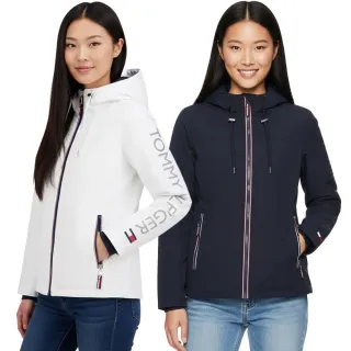 【Tommy Hilfiger】女生外套 衝鋒外套 風衣外套 防風 防潑水 內裡厚絨毛(TOMMY女款風衣外套 多色可挑)