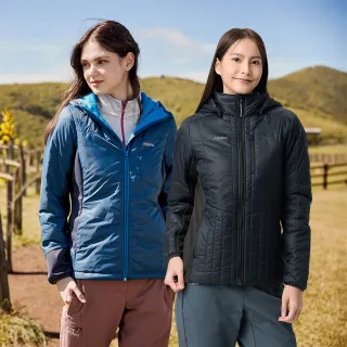 【ATUNAS 歐都納】女男款石墨烯抑菌抗臭蓄熱保暖連帽外套(A1GA2320W/A5GA2233W/抗靜電/防潑水/休閒)