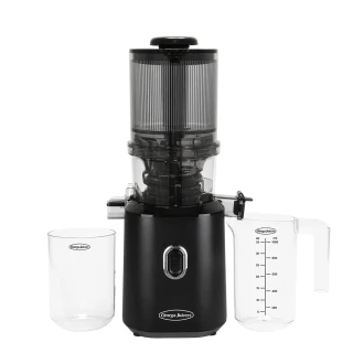 【Omega】直立式慢磨機 OMJCSMVBBK33B 蔬果榨汁 果汁機(綜合蔬果一次榨 無濾網免刷洗)