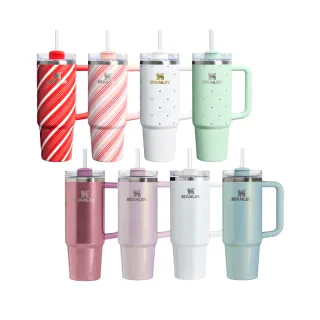 【STANLEY】冒險系列 吸管隨手杯2.0 0.88L(聖誕系列)