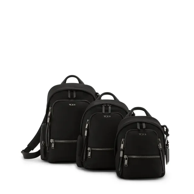 【TUMI】Voyageur Celina 中型款休閒背包 - 黑(TUMI 官方旗艦店)