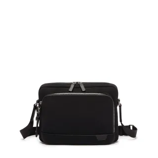 【TUMI】Harrison Leo 休閒簡約斜背包 - 黑色(TUMI 官方旗艦店)