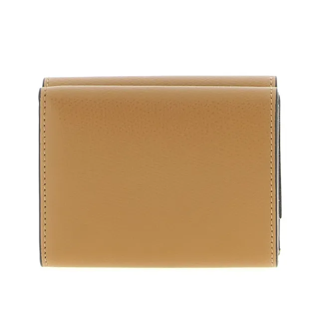 【FENDI 芬迪】Medium FF Diamonds Trifold 三摺疊 零錢包 卡夾 短夾 皮夾 棕色 8M0480ALV4F1UJ9