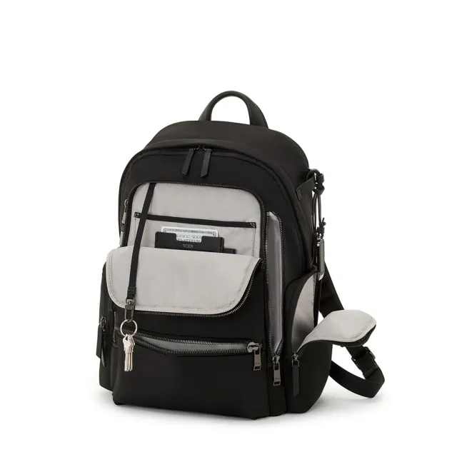 【TUMI】Voyageur Celina 都會休閒 15 吋筆電背包 - 黑(TUMI 官方旗艦店)