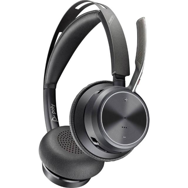 【Poly】Voyager Focus 2 UC Type-A含充電座(藍芽耳機)