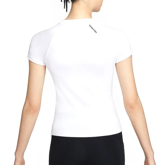 【NIKE 耐吉】Nk Pro Df Ss Baselayer 短袖 女款 白色 運動 休閒 FV7843-100