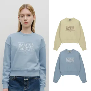 【MARITHE FRANCOIS GIRBAUD】官方旗艦 女版經典LOGO短版大學T(多款任選)