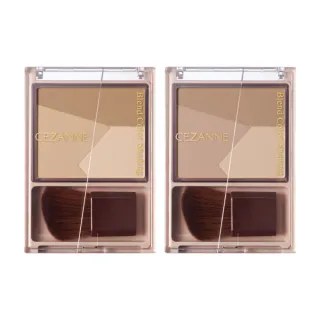 【CEZANNE】精緻小顏修修餅(三色修容餅)