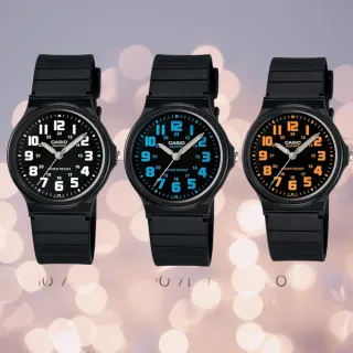 【CASIO 卡西歐】MQ-71 超薄靜音新潮指針錶(學生考試  錶徑約3.49公分)