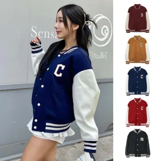 【MLB】飛行夾克外套 棒球外套 Varsity系列 紅襪/守護者/洋基隊(3AJPV0634/3AJPV0534-多款任選)