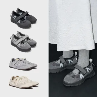 【ROCKFISH】BRYN VELCRO 魔鬼氈機能運動鞋 SCRUNCH LACEUP SNEAKERS 皺褶繫帶休閒鞋 多色 女鞋