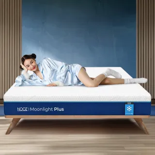 【Lunio】Nooz Moonlight Plus雙人加大6尺記憶竹炭床墊(英國工藝涼爽透氣 專為台灣人所打造 低預算必收)