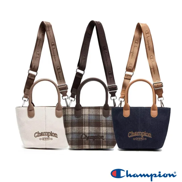 【Champion】官方直營 中性-RETRO CAMPUS 刺繡側包-3色(U5DACPU16)