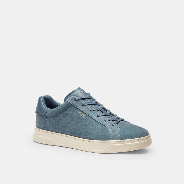 【COACH】蔻馳官方直營 HIGH LINE 男士休閒鞋 運動鞋 布鞋-Light Denim/Chalk(CCI50)