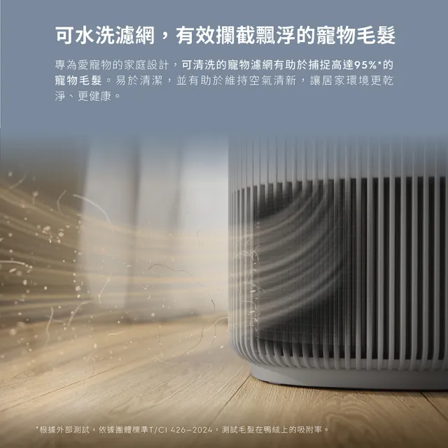 【Electrolux 伊萊克斯】寵物抗敏空氣清淨機專用濾網(EFFPET4)